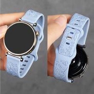 1pc 18mm/20mm/22mm Silicone Watch Band, Compatible With Samsung Galaxy Watch 3/4/5/6 40mm 44mm Class