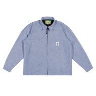 Shining Bright Light Corduroy Work Jacket - Sky Blue