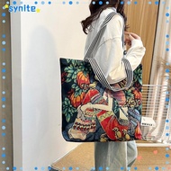 Synite Retro Square Canvas Shoulder Bag