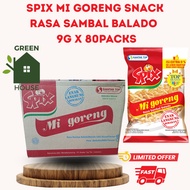 Spix Mi Goreng Snack Rasa Sambal Balado 9 g × 80 packs