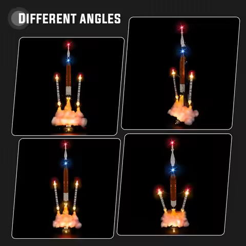 LED Lighting Set Suitable for LEGO NASA Artemis Space Launch System Rocket 42221 Building Blocks (No