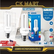 PANASONIC(EFUHV18D65A3) & MEGAMAN(FE2155D) - 3U Spiral  Base Energy Saving Bulb