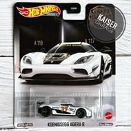 Hot Wheels Premium : Koenigsegg Agera R Gumball 3000 (Blister Crack)