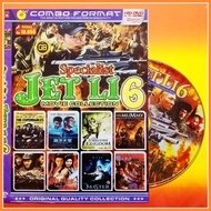 Mandarin Film Cassette Jet Li Collection Vol.6 Mixed Edition 8in1 Indonesian Text