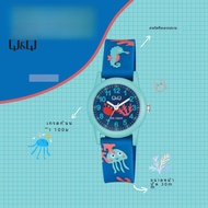 Citizen Q&Q Japan Silent Quartz Watch เด็กประถม การ์ตูน นาฬิกากันน้ํา Back To School Essential สําหร