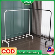 110cm ampaian baju Clothes Hanger &amp; Drying Racks Cloth Hanging Rack Rak Pakaian Gantung Baju