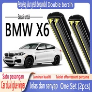 Bmw X6 Dedicated Wiper BMW X6 F16 F86 (2014-2019) Double Rubber Strip Wiper Cartilage Wiper Front Wi