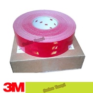 3M 983-72 Reflective Tape Diamond Grade Red Vehicle Reflective Tape