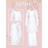 PROMO Baju Kurung Nikah Limited Edition Kurung Moden Baju Kurung Moden Putih Baju tunang Mini Kurung