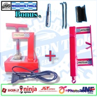 PAKET LENGKAP Alat Tambal Ban Listrik Elektrik Full BONUS plus Alat Pres Ban