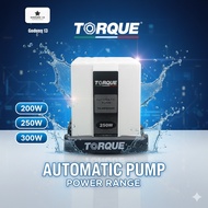 Torque ปั้มน้ำอัตโนมัติ ปั้มน้ำ ปั้มน้ำแรงดันคงที่ มีฝาครอบ สินค้ามาตรฐานประเทศอิตาลี ขนาด 200W 250W