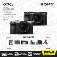 (READY STOCK) Sony a7C II / a7CII / a7C Mark II Mirrorless Camera Body & 28-60mm Lens ( Silver / Bla