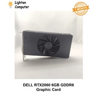 【USED】 DELL RTX2060 6GB GDDR6 Graphic Card | With 8 Pin | Desktop | Graphics Card | RTX 2060