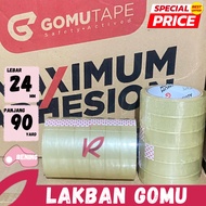 Clear Duct Tape 24 mm - 90 yards clear duct tape/ clear duct tape gomutape small duct tape / duct ta