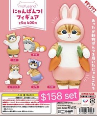 全新 正版 Kitan Mofusand貓咪 x 動物扭蛋 全5款