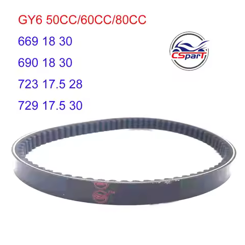 Motorcycle Scooter Drive Belt 669 690 723 729 for GY6 50CC 60CC 80CC 100CC 139qmb 1p39qmb 147qmd
