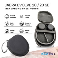 Jabra Evolve 20 / Evolve 20 SE Headphone Compatible Protective EVA Case Portable Travel Storage Bag 