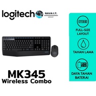 LOGITECH Wireless Combo MK345 Thai คีย์บอร์ดไร้สาย รับประกันศูนย์ 1 ปี
