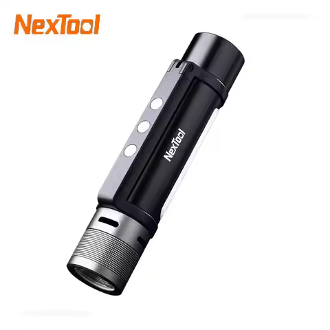 Nextool Outdoor 6 in 1 Zoom Flashlight Multifunction Portable Sound Light Alarm 1000lm Waterproof 26