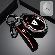 Changan กุญแจเปลือกหอยกุญแจรถ L07 S07ลึกเคสโลหะผสมสังกะสีสไตล์การแข่งที่หุ้มกุญแจป้องกันเคสสมาร์ทคีย