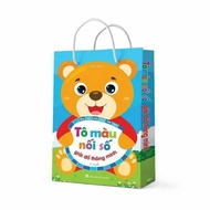 Book - Coloring Number Matching, Smart Puzzles for 2-6 Years Old (6 Books)