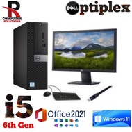 DELL Optiplex  PC & Full Set Intel Core [ i5-6th Gen ] Refurbished   See More ........👉 Description