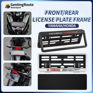 Number Plate Holder Frame Yamaha Honda Depan/Belakang Frame Cover Number Plate Motor Universal LC135