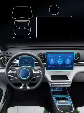 BYD Car Dolphin EV TPU For BYD Dolphin EV Electric 2022 2023 2024 2025 Car 10.1/12.8inch GPS Navigat