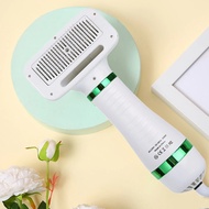 2-In-1 Pet Dog Hair Dryer Adjustable Speed Temperature Cat Dog Grooming Hair Dryer Self Cleaning Comb Brush Low Noise Pet Produc