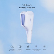 VODANA l ลอนมาม่า ลอนเมอเมด Compact Wave Iron - Creamy Blue (32mm) เครื่องลอนผม Vodana สีฟ้า สไตล์เก