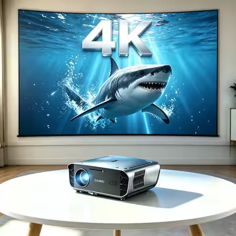 S7+ 4K Daytime Projector Ultra HD HDMI USB Google TV 2.4+5G Wifi Auto Focus Beamer Smart Video Movie