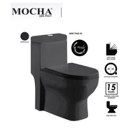 Mocha Water Closet MWC7602RLBL S Trap One Piece wc Toilet Bowl/ Jamban Tandas Rimless Design / 马桶