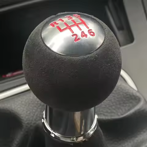 New 210g Anti Fur Leather 5 Speed 6 Speed Gear Shift Knob For Mazda MX-5 MX5 Gear Ball Head