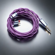 FENGRU Caiyu 2 Strand 6N OCC Single Crystal Copper HiFi Earphone Upgrade Cable MMCX/QDC/2Pin/KZ C Pi