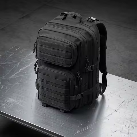 Tactical 45L Backpack Molle Assault Pack 3 Day Bug Out Bag for Hiking Camping Fitness Daily Work