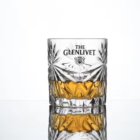Transparent Glenlivet Whisky Glasses Scotch Ale Glasses Pre-loved Wine Glasses Bar Utensils