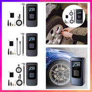 [Predolo2] Air Tire Inflator Tire Pump Fast Inflation Compact Portable Power Bank Electric Pressure Gauge for Bicycles Car