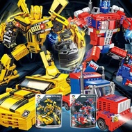 Compatible With LEGO Mecha Transformers Robot Building Blocks Windblade Knight Boys Educational Asse