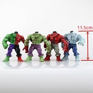 4.6" ML Avengers Four-color Hulk Action Figure Statue Collection Toy