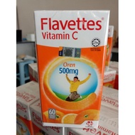 FLAVETTES VITAMIN C 500MG / 250MG