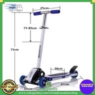 Children's Scooter Manual Maxi Otoped Children's Scooter 4 Wheels - Blue