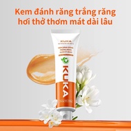 KUKA Hot uses KUKA Toothpaste with fresh fragrance