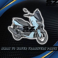 NMAX V3 155 2025 Carbon Design Water Transfer Cover For YAMAHA NMAX V3 155 2025