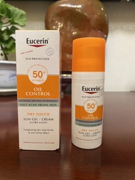 Eucerin oil control spf 50 dry touch Refreshing oil control matte sunscreen lotion