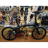 TRS TOPAZ 20''(451) alloy FOLDING BIKE trs topaz shimano 1x8 speed