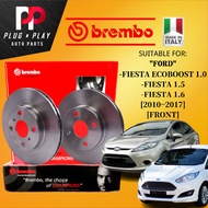 BREMBO FORD FIESTA ECOBOOST 1.0 / FIESTA 1.5 /  FIESTA 1.6 [2010~2017] FRONT 100% ORIGINAL BREMBO DI