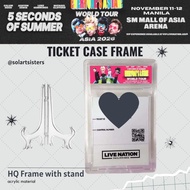 5SOS Everyone's A Star Tour 2026 In Manila Event Concert ticket case keeper holder photocard case