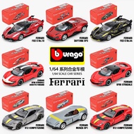 Bburago 1: 64 Ferrari Model Car 812 296 SP3 FXXK 458 F12 PUROSANGUE FUV