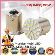 LED Car Reverse Lights 1156 BA15S SMD 3014 2 PCS