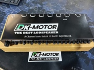 DK-MOTOR AUTO link 10 BAND EQUALIZER ออโต้ลิ้งค์ 5ch. กลับเฟสได้ทุกช่อง เสียงดีรับประกัน สินค้ารุ่นใ